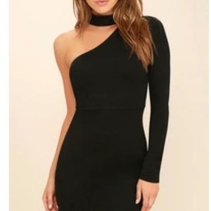 LULUS One Shoulder Dress